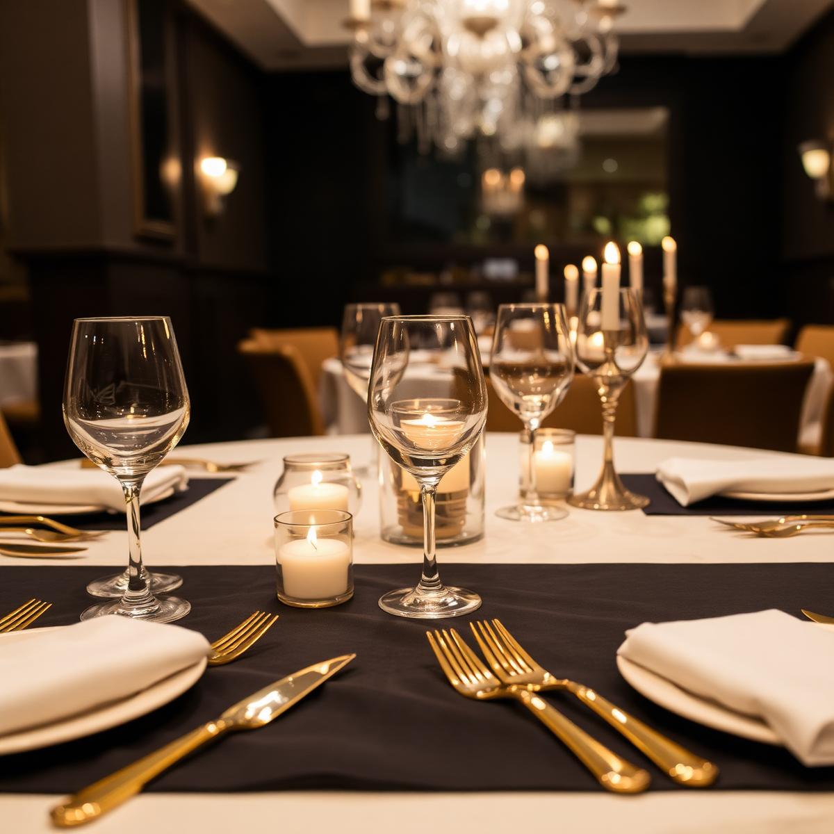 Elegant table setting